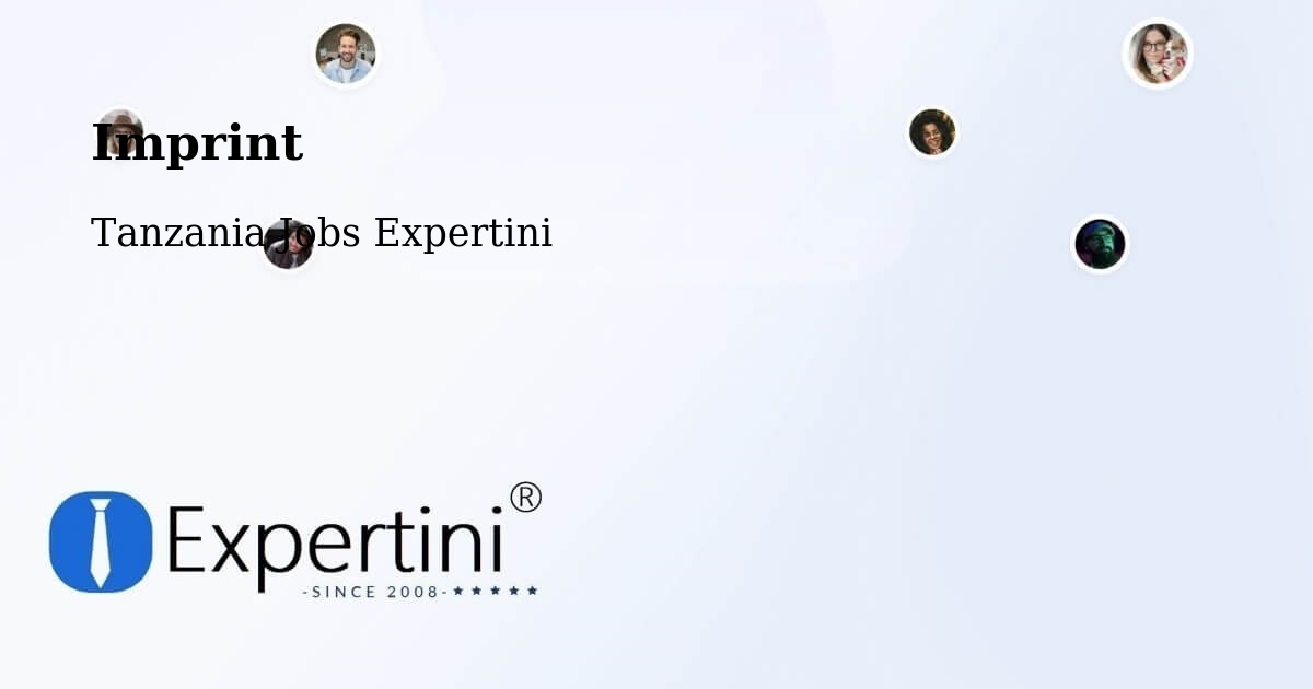 Imprint – Tanzania - Tanzania Jobs Expertini